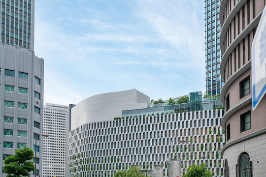 The Japanese City Of Osaka