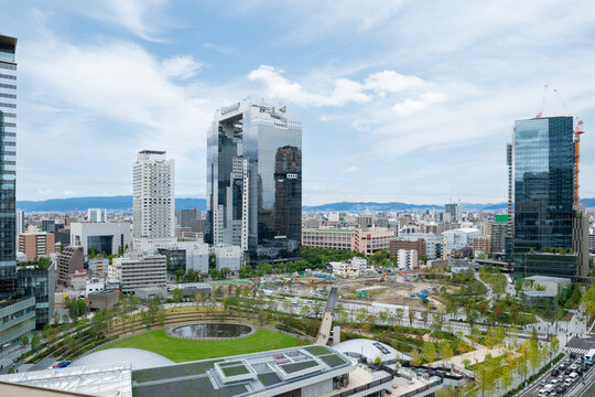 The Japanese City Of Osaka