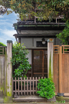 External View Of Local Japanese House