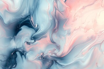 Sophisticated marble texture featuring delicate patterns in gentle, soft color tones