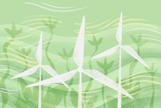 Green energy concept