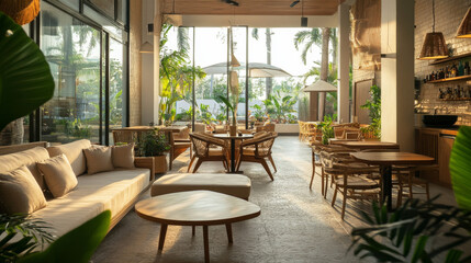 A relaxed vibe with natural lighting, focusing on warmth and ease for daily comfort.