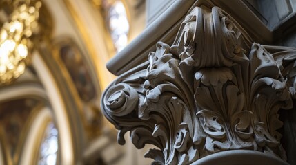 A detailed view of a clock face with Roman numerals and hands