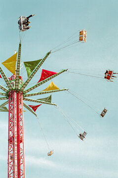 Film Snapshot of Swinging Chairs