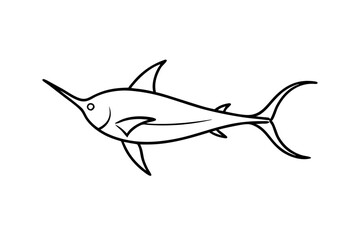 illustration of a shark