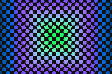 Psychodelic Squares Background