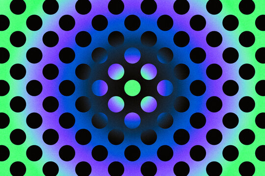Symmetrical Circles Background Design
