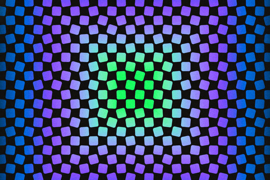 Psychodelic Squares Background