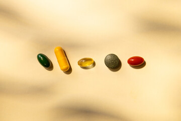 vitamins and minerals pills