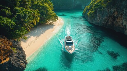 Exploring Data Trends With a Tablet Surrounded by Autumn Decor and Coffee. Generative AI