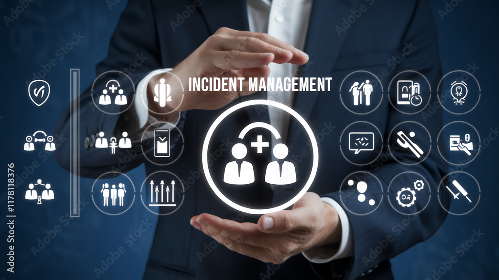Poster Incident Management Strategies for Effectively Resolving Unexpected Problems and Ensuring Smooth Operations Across Various Industries