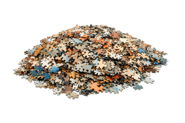 Solving Colorful Jigsaw Puzzles with Transparent Background