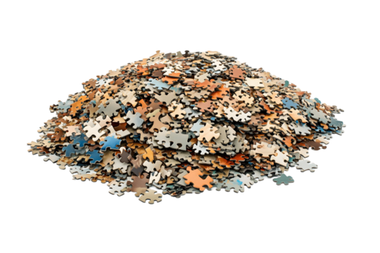 Solving Colorful Jigsaw Puzzles with Transparent Background