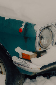 Vintage Car Covered
