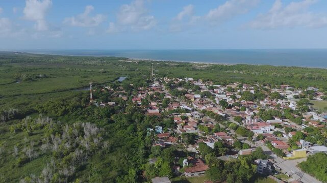 City of Ita&uacute;nas - ES. Beach and dunes of Ita&uacute;nas state park