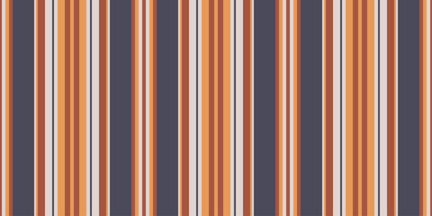 Fototapeta premium Striped seamless pattern. Warm earthy tones and muted grey vertical stripes create a versatile background ideal for website banners, textile design, packaging, and more.