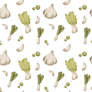 Vegetable pattern