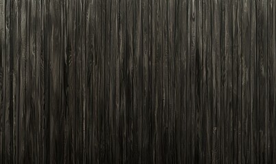 Naklejka premium Dark vertical wood plank texture background for design or overlay.