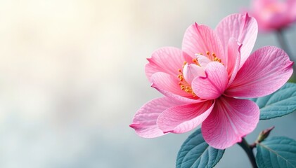 Delicate watercolor blooms, vibrant hues, soft petals, texture, design element