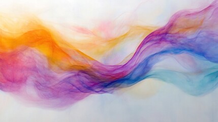 Obraz premium Abstract colorful swirls and waves design.