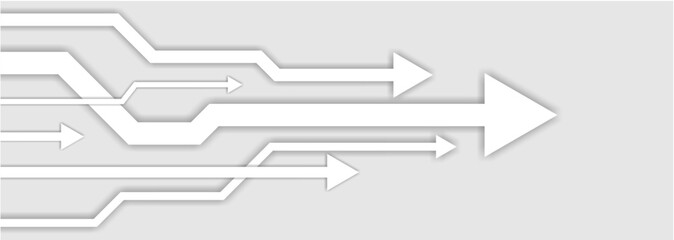 abstract arrow accelerator