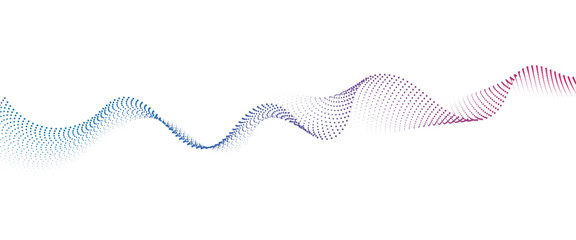 	
Flowing Dot Wave halftone gradient pattern on transparent background	
