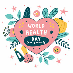 world health illustration
