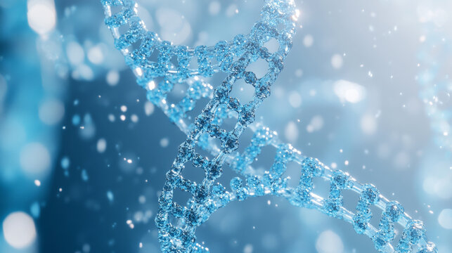 Abstract deoxyribonucleic acid DNA