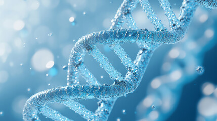 Abstract deoxyribonucleic acid DNA