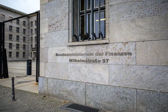 Federal Ministry of Finance of Germany, Bundesministerium der Finanzen, in Berlin, Germany