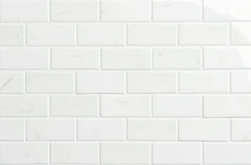 Obraz premium white brick wall texture, ceramic, material, tiles surface, pattern