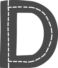 D Letter Road Alphabet Kids