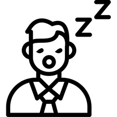 Disturbed Sleep Icon