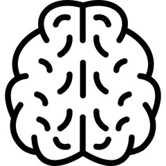 Brain with Wires (Neuroscience) Icon