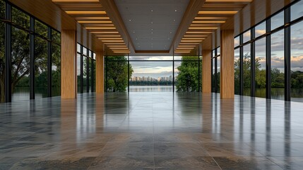 Fototapeta premium Spacious Architectural Design Concepts