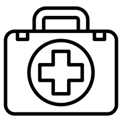 First Aid Kit Icon Element For Design