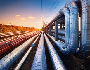 district heating pipes