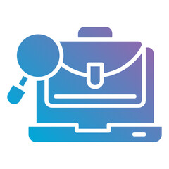 Fototapeta premium Job Seeking Icon