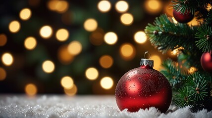 Interior christmas. magic glowing tree fireplace gifts in dark