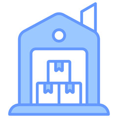 Fototapeta premium Warehouse Icon