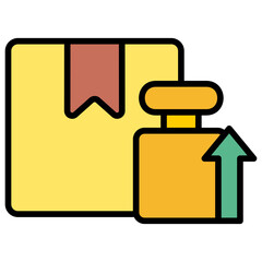 Parcel Weight Icon