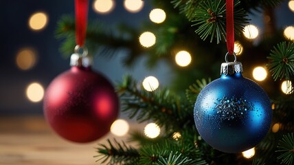 Interior christmas. magic glowing tree fireplace gifts in dark