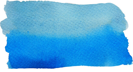 Abstract background and texture pattern blue and green color flow isolate on white background, Illustration watercolor hand draw and painted on paper