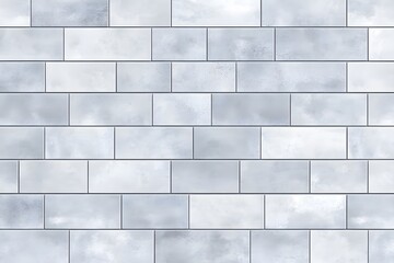 Fototapeta premium Seamless Light Gray Tile Pattern