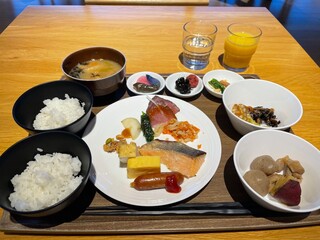 ホテルの朝食バイキング　成功例
