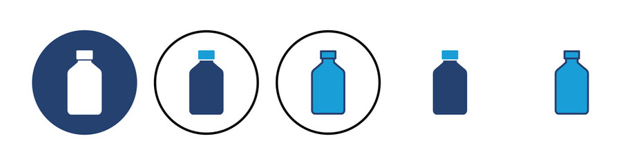 Bottle icon vector. bottle vector icon