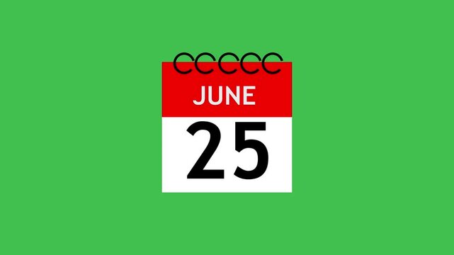 june month calender. calender simple icon animation date change time month. Boost your productivity and impress clients with this sophisticated calendar animation. Date counting calendar.
