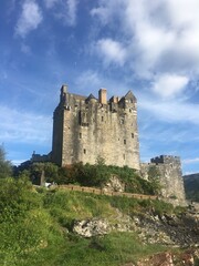 Castle Stalker in Scotland, UK