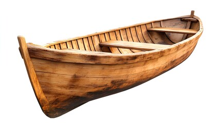 Rustic Wooden Rowboa