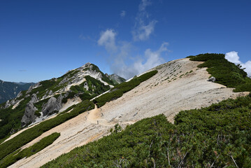 Climbing Mt. Tsubakuro, Nagano, Japan